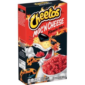 Macarrones con Queso Cheetos, Sabor Flamin' Hot, Caja de 5.9 oz