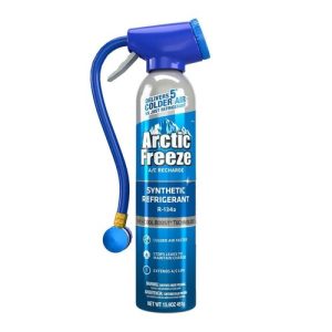 Refrigerante Sintético R-134A con Dispensador y Manómetro - Certificado CARB para Aire Acondicionado Automotriz
